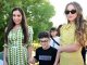 Leyla və Alena Əliyevalar festivalda - FOTOLAR
