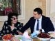 Nazir Flora Kərimovanı doğum günündə evində ziyarət etdi