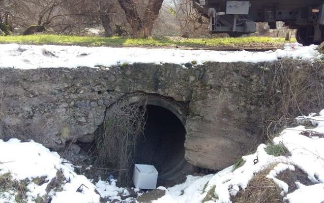 Düşmən Zəngilanda körpünün altına partlayıcı qurğu qoyubmuş... FOTOLAR