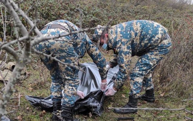 Daha 14 erməni hərbçinin meyiti tapıldı