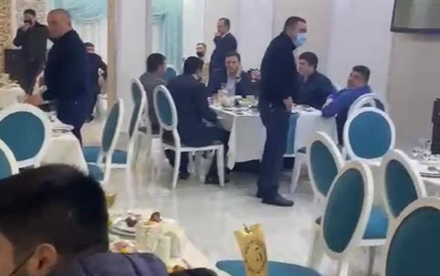 Bakıda restoranda toy edənlər saxlanıldı