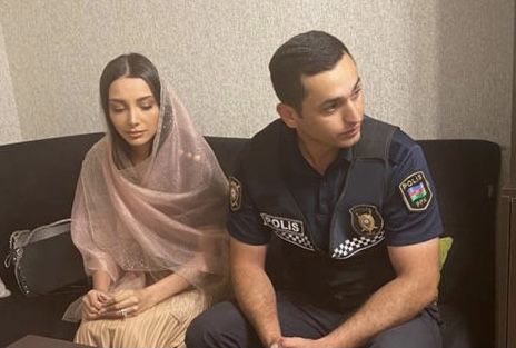 Peşə bayramında polisin kəbinini Hacı Şahin kəsdi FOTOLAR