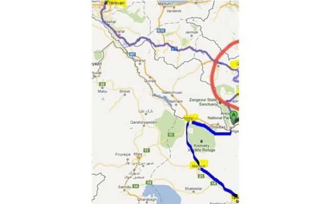 İran Gorus-Qafana alternativ yolun təmiri üçün Ermənistana kömək edəcək