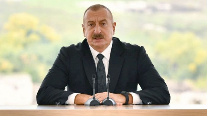 "Biz bu gün müstəqil ölkə olaraq Azərbaycan Xalq Cümhuriyyətinin varisiyik" - Prezident