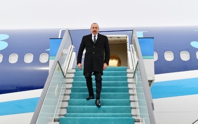 Prezident İlham Əliyev Ankarada işgüzar səfərdədir