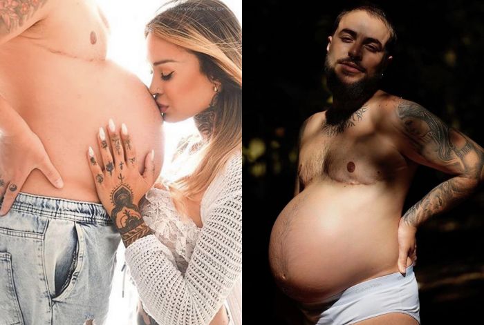 “Calvin Klein” reklam simasına hamilə trans-kişini çəkməsi ETİRAZLARA SƏBƏB OLDU FOTOLAR