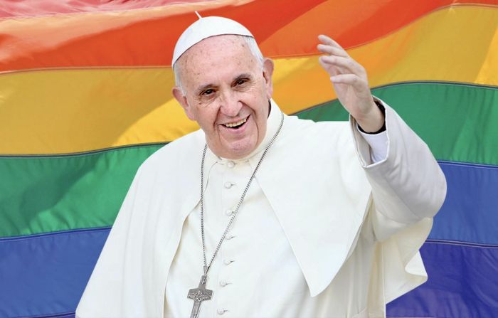 “Allah bütün övladları kimi homoseksualları da  sevir” - Papadan ŞOK AÇIQLAMA
