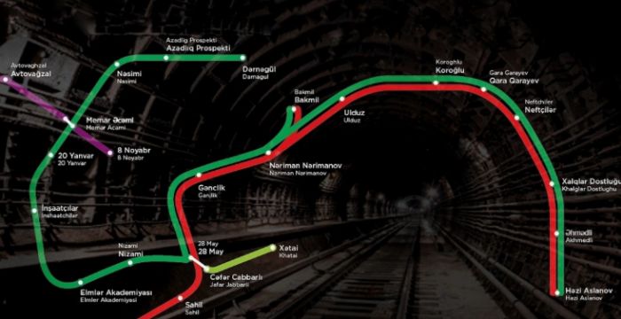Bakı metrosunda interval BİR DƏQİQƏ OLACAQ - RƏSMİ Bakı metrosunda interval BİR DƏQİQƏ OLACAQ - RƏSMİ