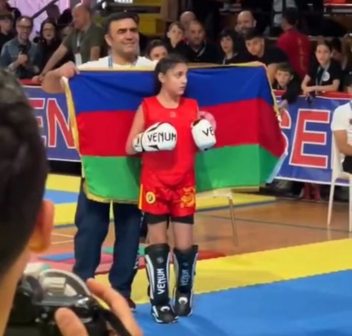 Prezidentin nəvəsi dünya çempionatında birincilik qazandı - VİDEO Prezidentin nəvəsi dünya çempionatında birincilik qazandı - VİDEO