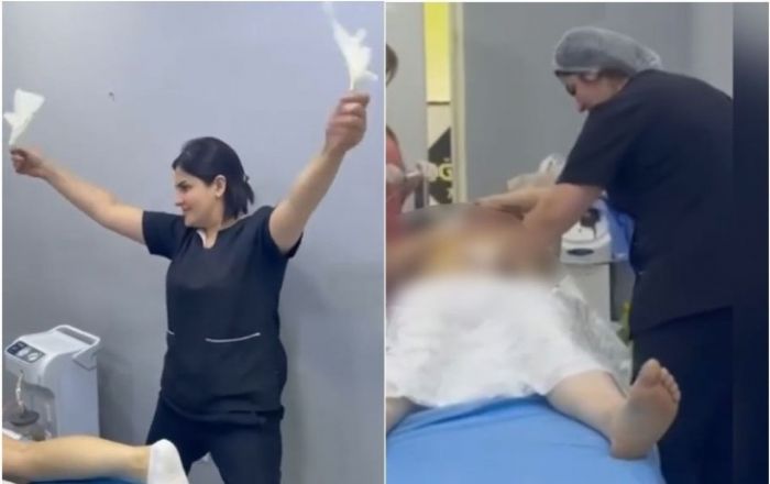 Nazirlikdən yayılan görüntülərlə bağlı açıqlama - Həkim deyilmiş…