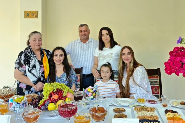 Leyla və Arzu Əliyevalar Şamaxıda FOTOLAR
