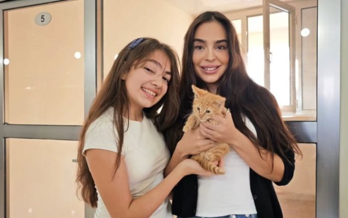 Leyla Əliyeva Heyvanlara Qayğı Mərkəzində - FOTOLAR