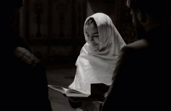 Leyla Əliyeva Qusarda məsciddə - FOTOLAR