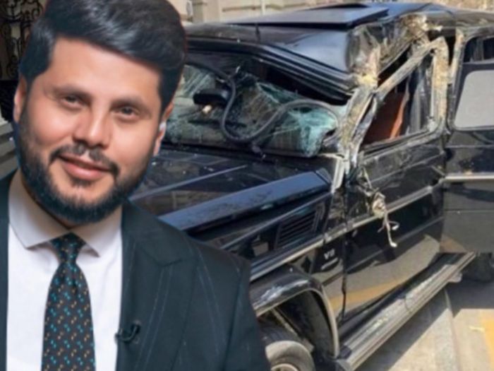 Zaur Kamal qəzaya düşdü