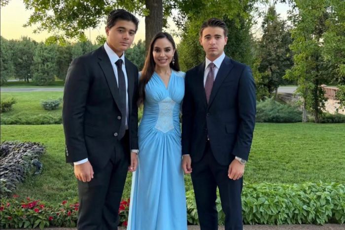 Leyla Əliyeva oğulları ilə Daşkənddə - FOTOLAR