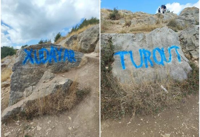Şuşada qayalara ad yazan turistləri nə gözləyir? - XARİCDƏ CƏZASI HƏBSDİR