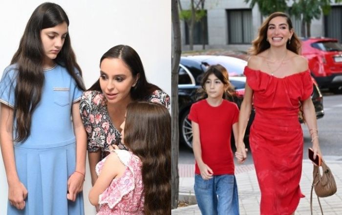 Leyla və Arzu Əliyevalar qızları ilə Madriddə - FOTOLAR