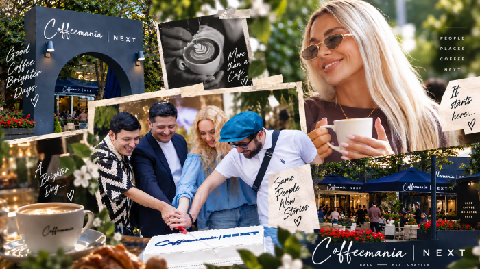 Coffeemania Next-in yeni filialı Elmlərdə açıldı