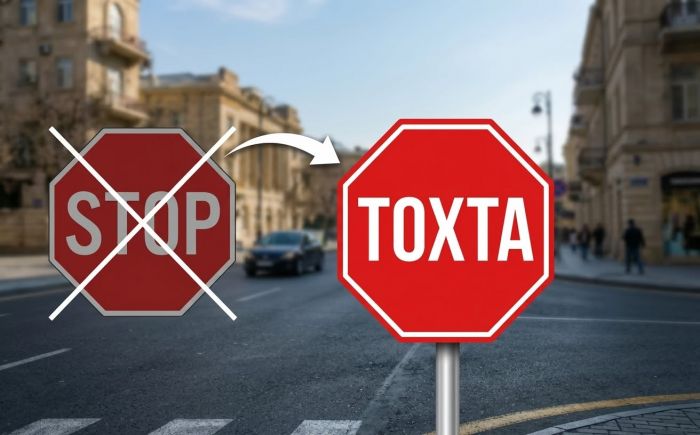 “Stop”u “Toxta” sözü ilə əvəzləyək” MİLLƏT VƏKİLİNDƏN TƏKLİF